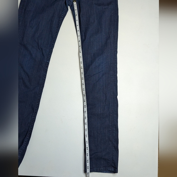 Hudson Dark Wash Skinny Jeans - Picture 3 of 7